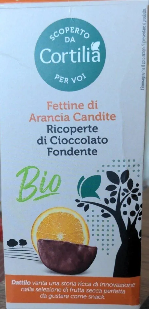 Fettine di arancia candita