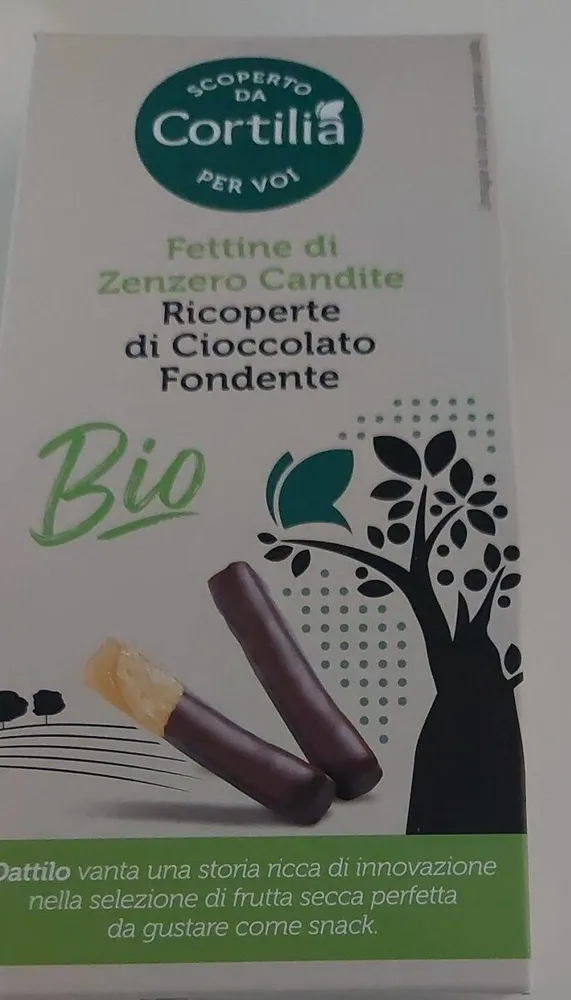 Fettine di zenzero candite