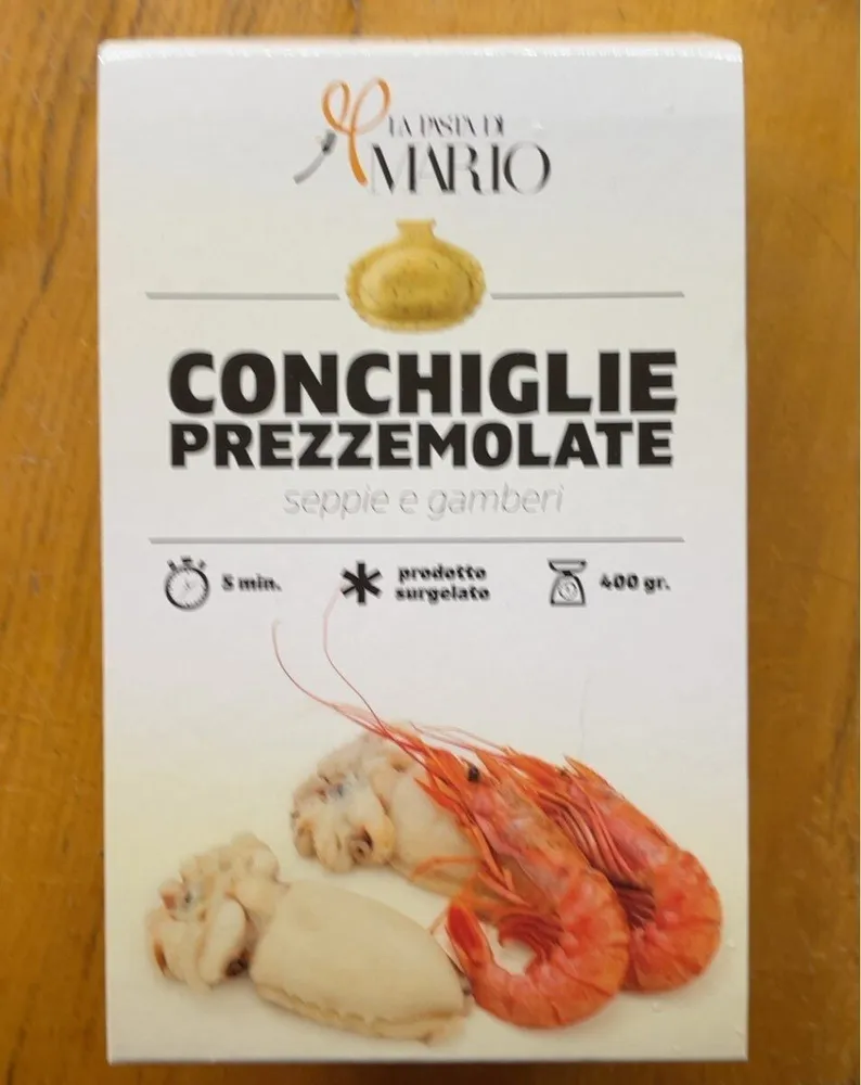Conchiglie prezzemolate