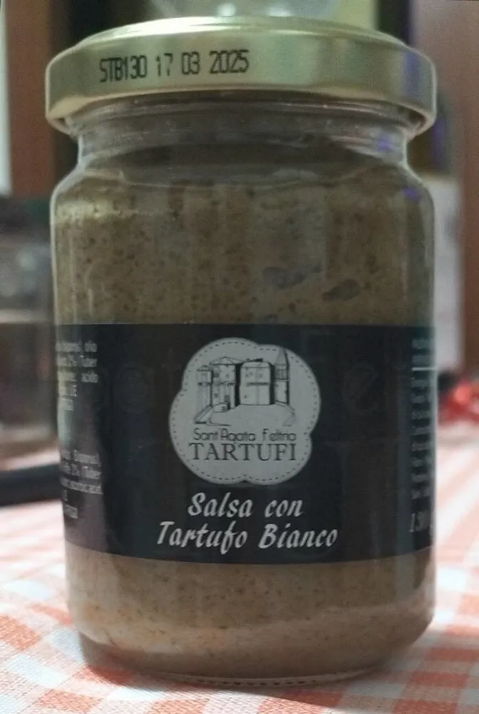 Salsa con tartufo bianco
