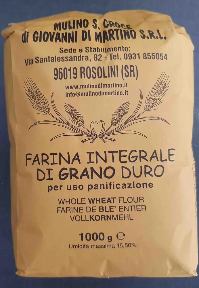 Farina integrale di grano duro