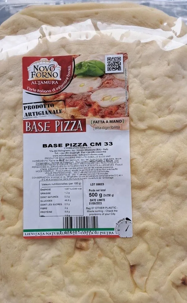 Base pizza cm33