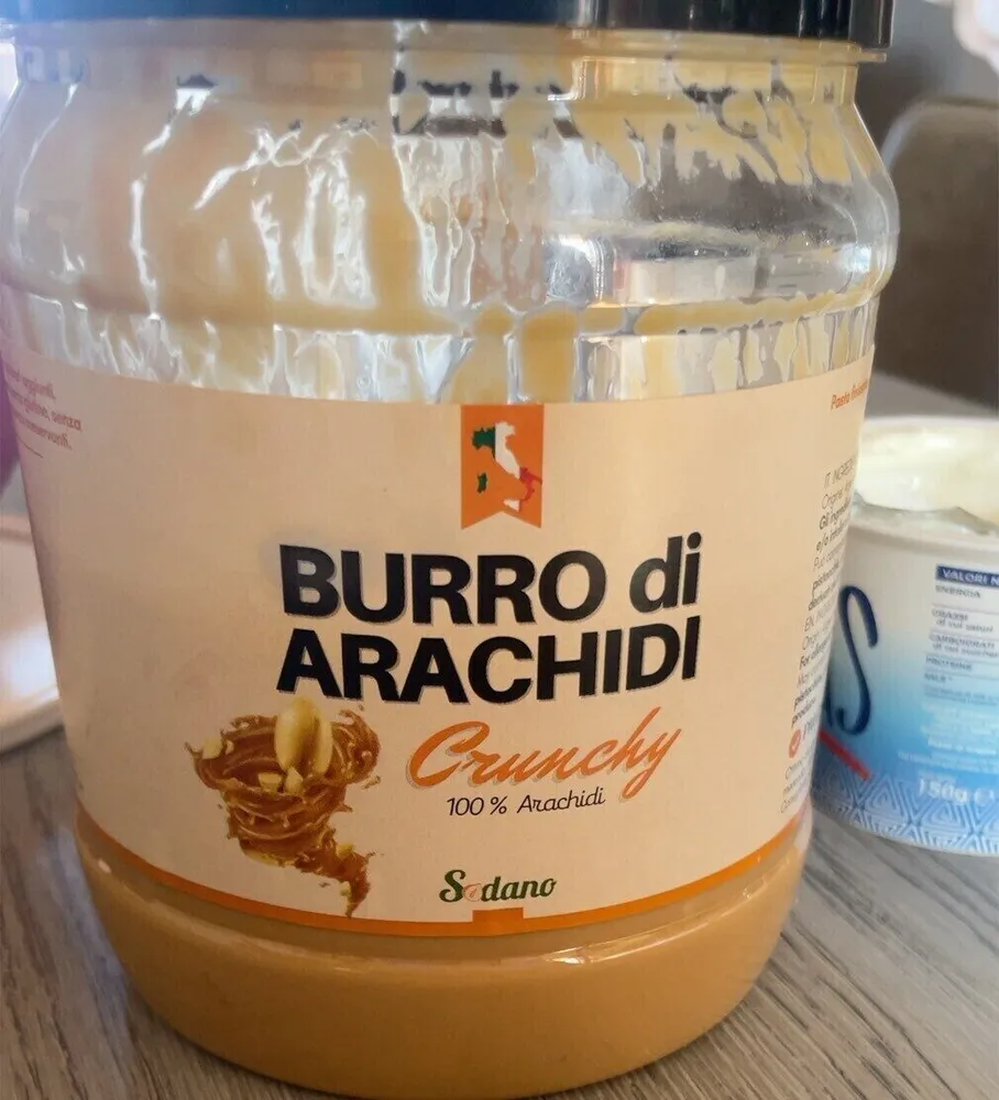Burro di arachidi crunchy