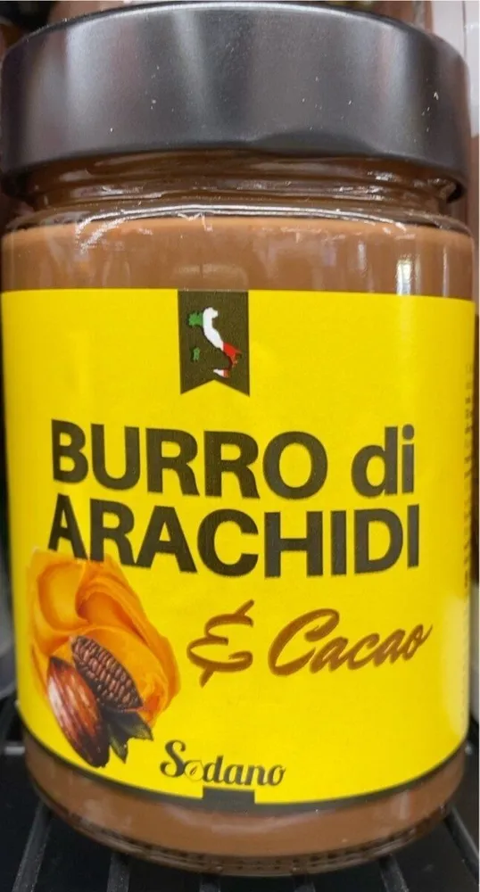 Burro di arachidi e cacao
