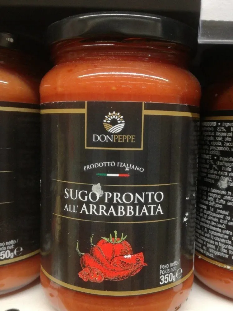 Sugo pronto all'arrabbiata