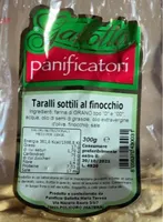 Taralli sottili al finocchio
