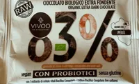 Cioccolato biologico extra fondente