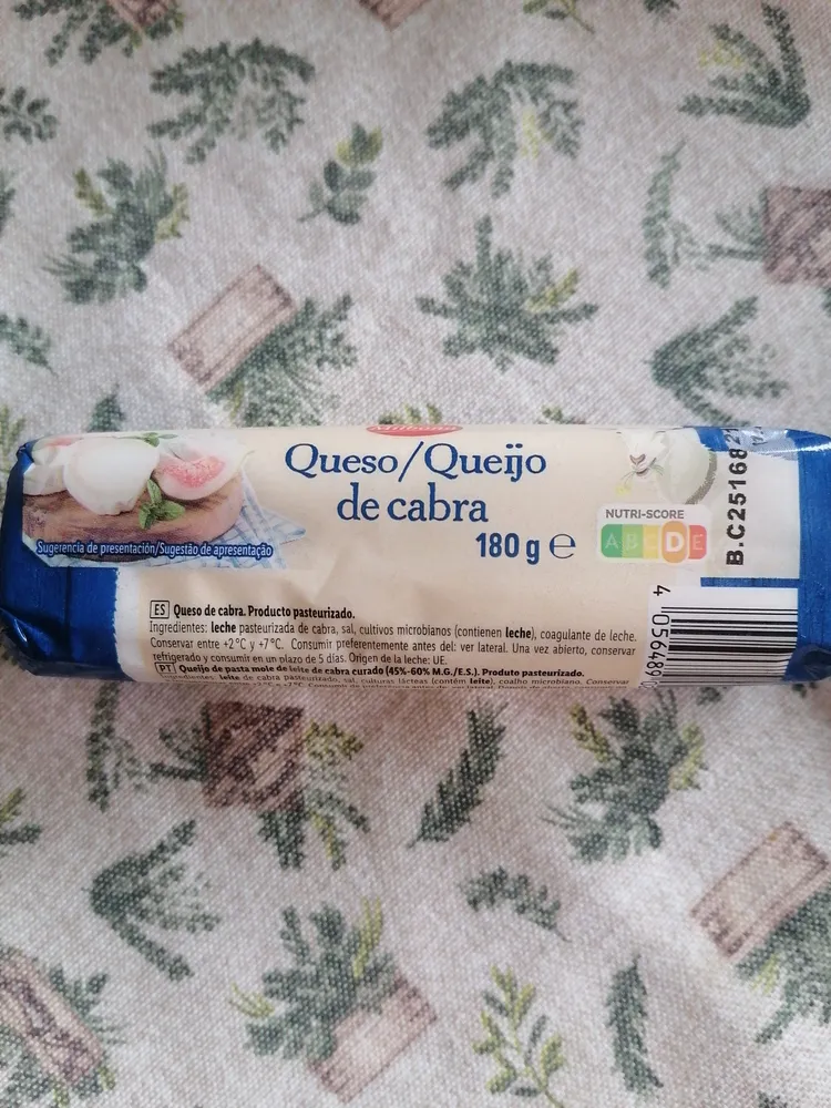 Queso/Queijo de cabra
