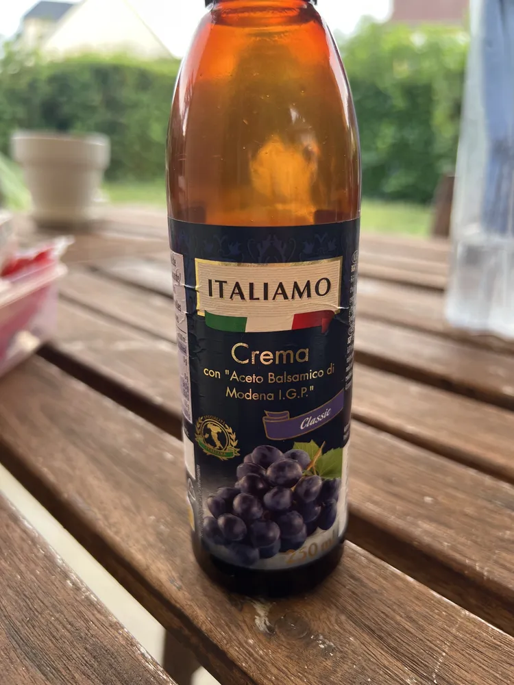 Crema con Aceto Balsamico di Modena I.G.P.