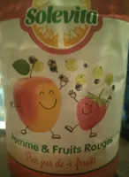 Pommes et fruits rouges