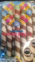 Chocolate Wafer Rolls