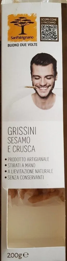 Grissini Sesamo e Crusca