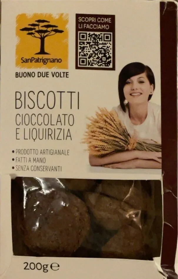 Biscotti cioccolato e liquirizia