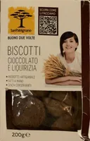 Biscotti cioccolato e liquirizia