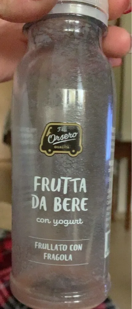 frutta da bere con yogurt