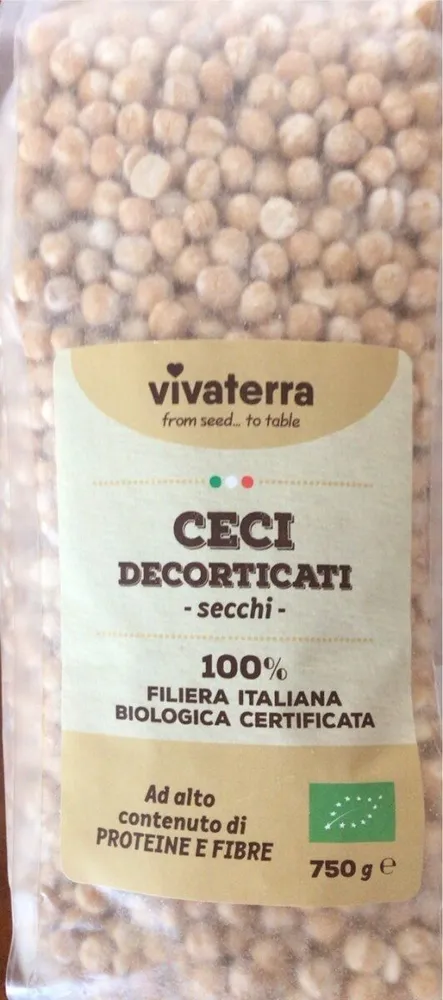 Ceci decorticati