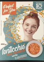 Lenticchie rosse decorticate secche