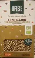 Lenticchie verdi piccole secche