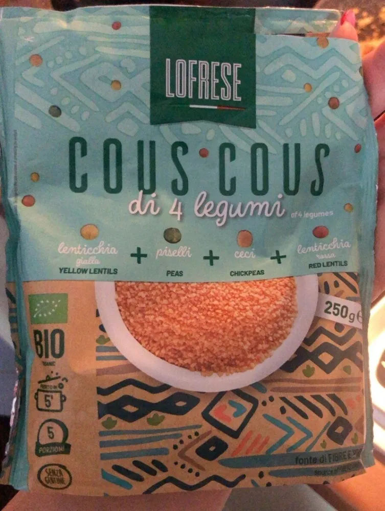 Cous cous di 4 legumi