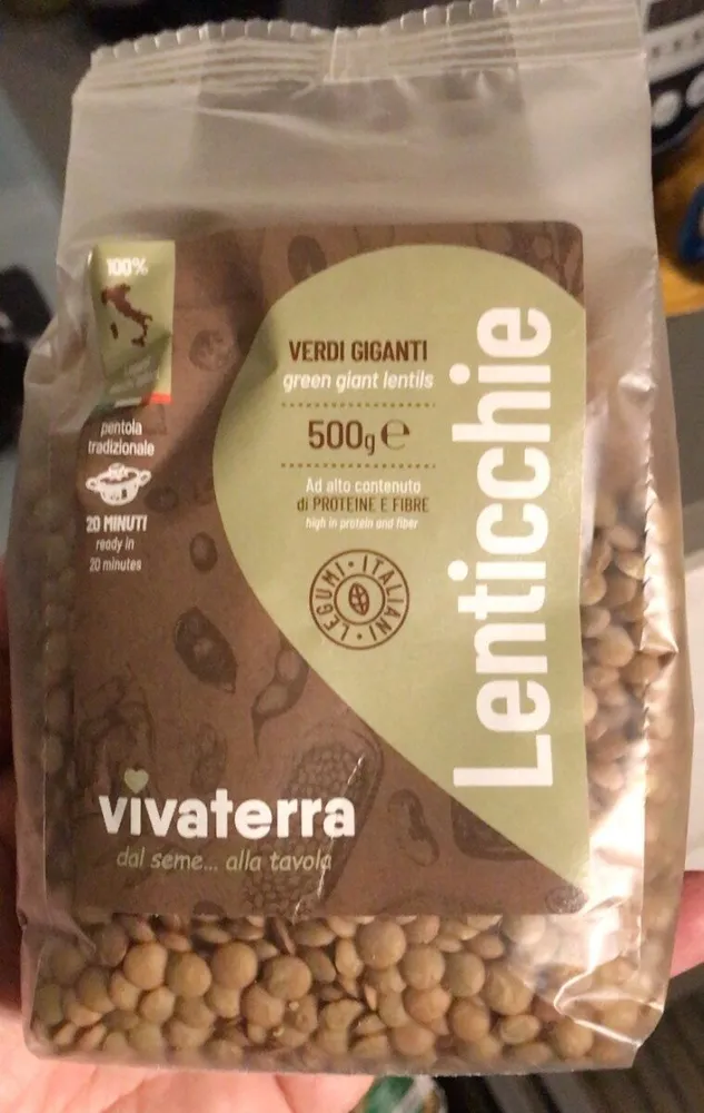 Lenticchie verdi giganti