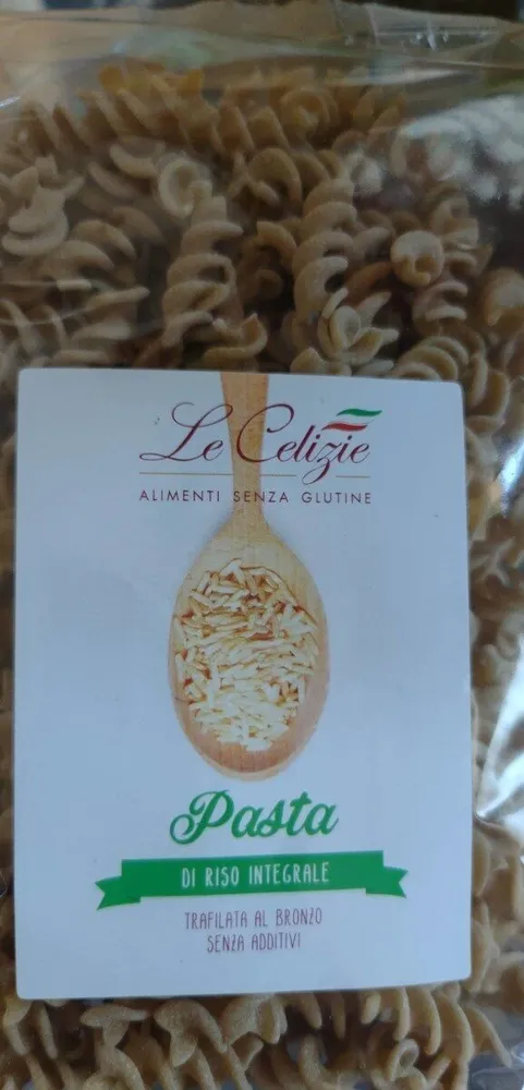 Pasta di riso integrale