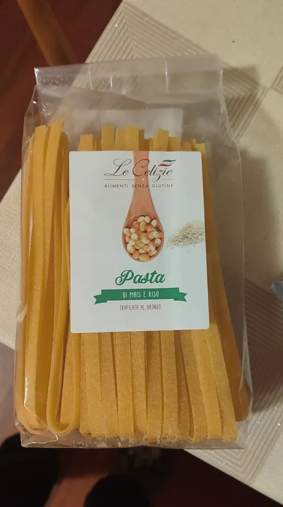 Pasta di mais e riso