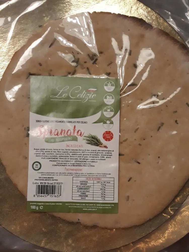 Spianata al rosmarino
