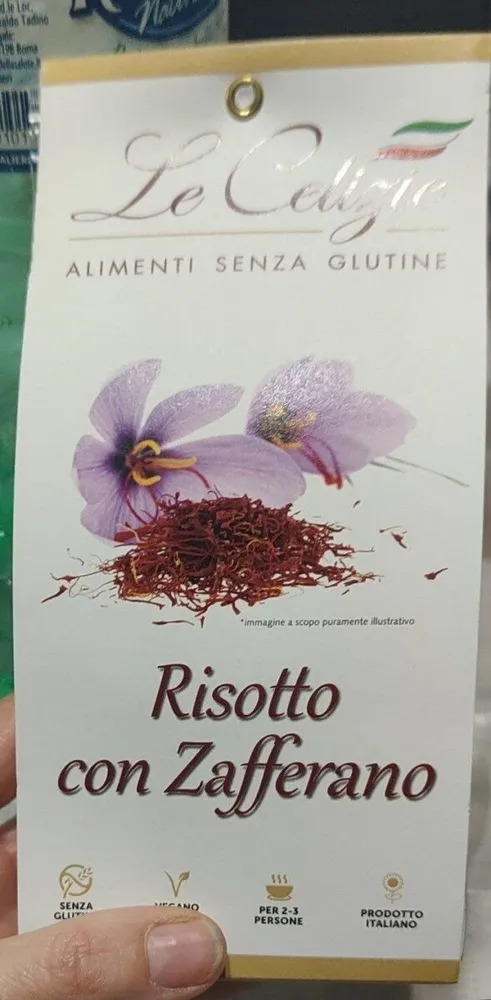 Risotto con zafferano