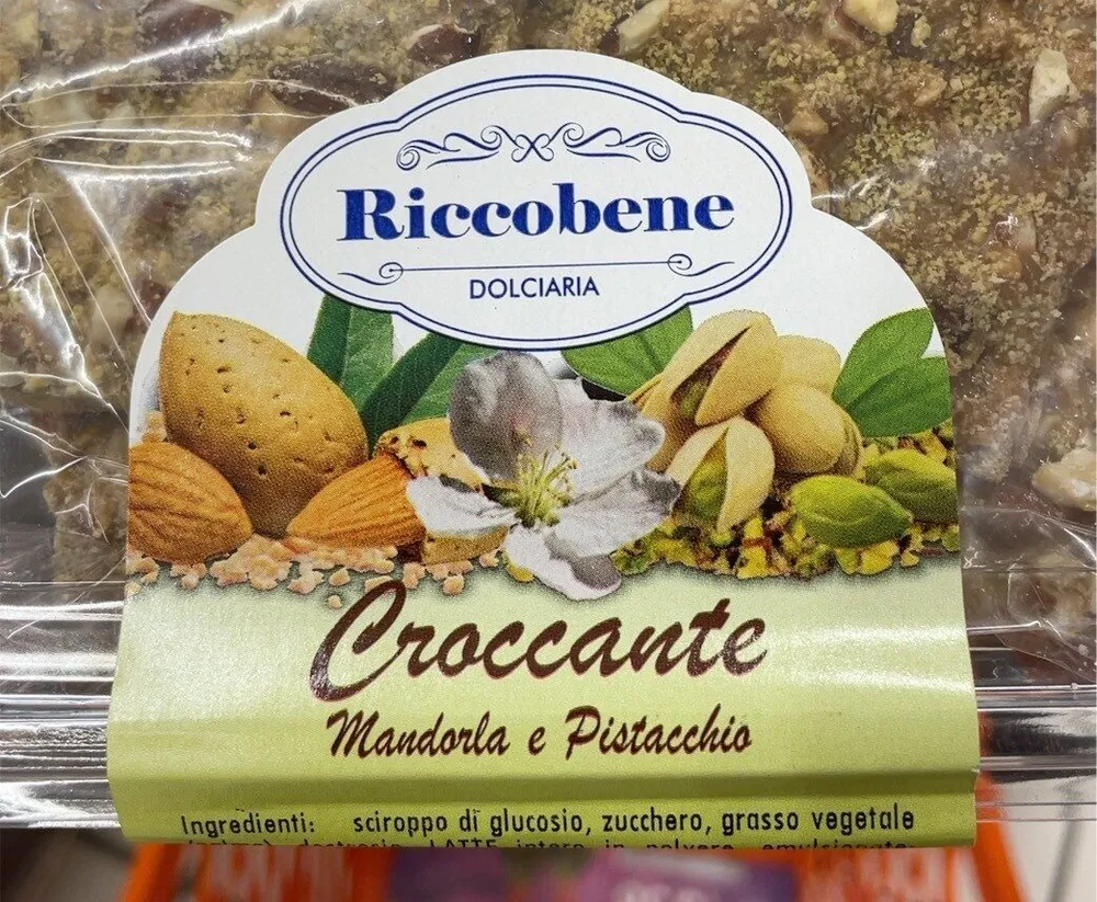 Croccante mandirla e pistacchio