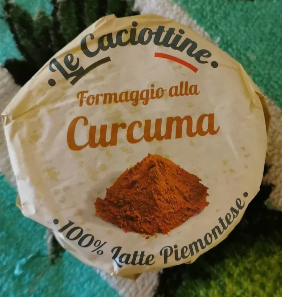 Formaggio alla Curcuma