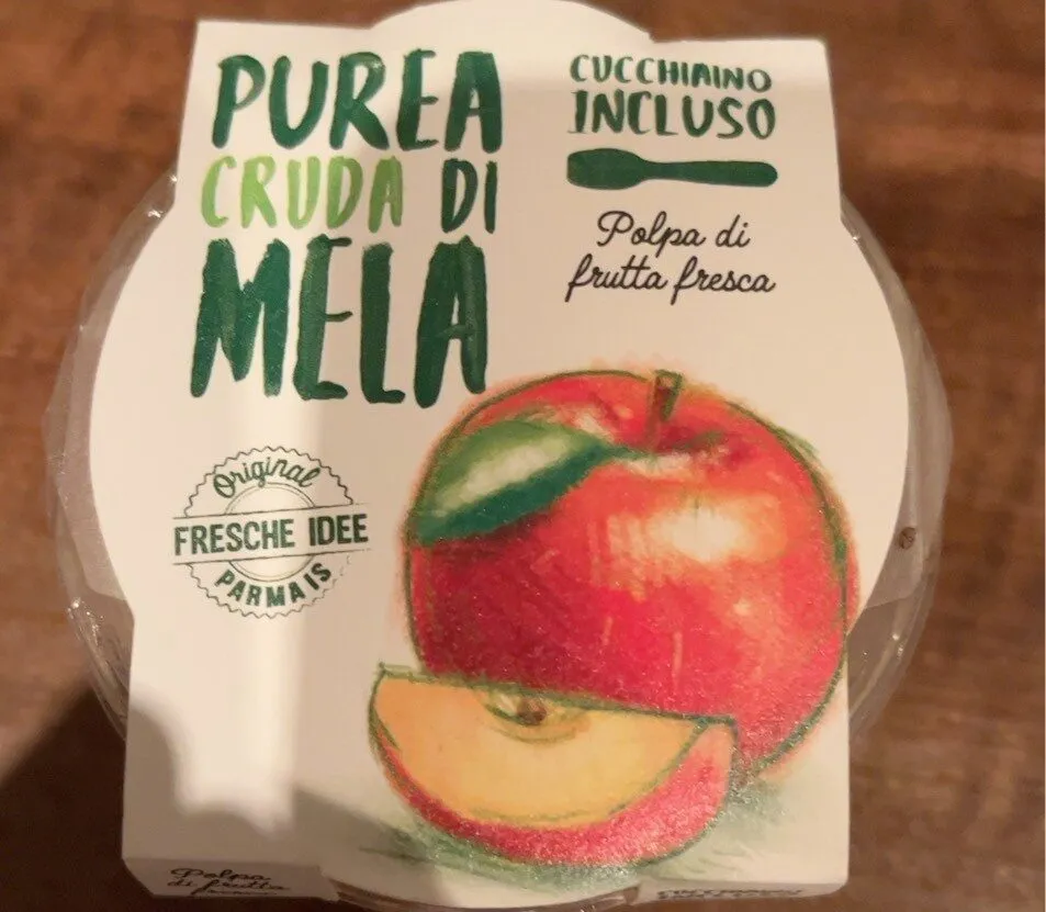 Purea cruda di mela