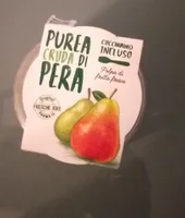 Purea cruda di pera