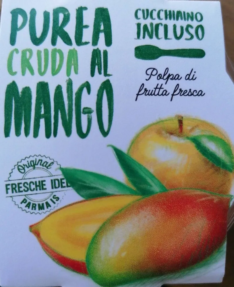 Purea cruda al mango
