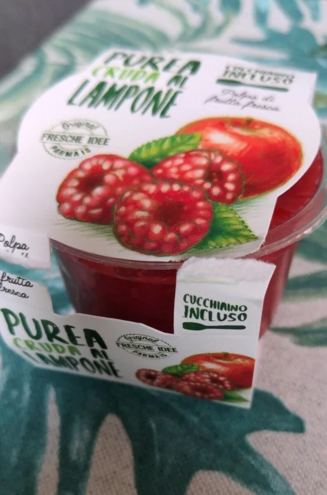 Purea cruda al Lampone