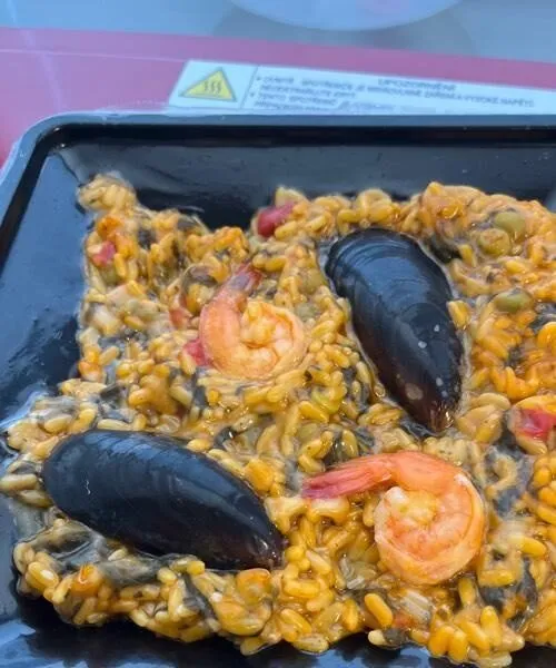 Paella di pesce