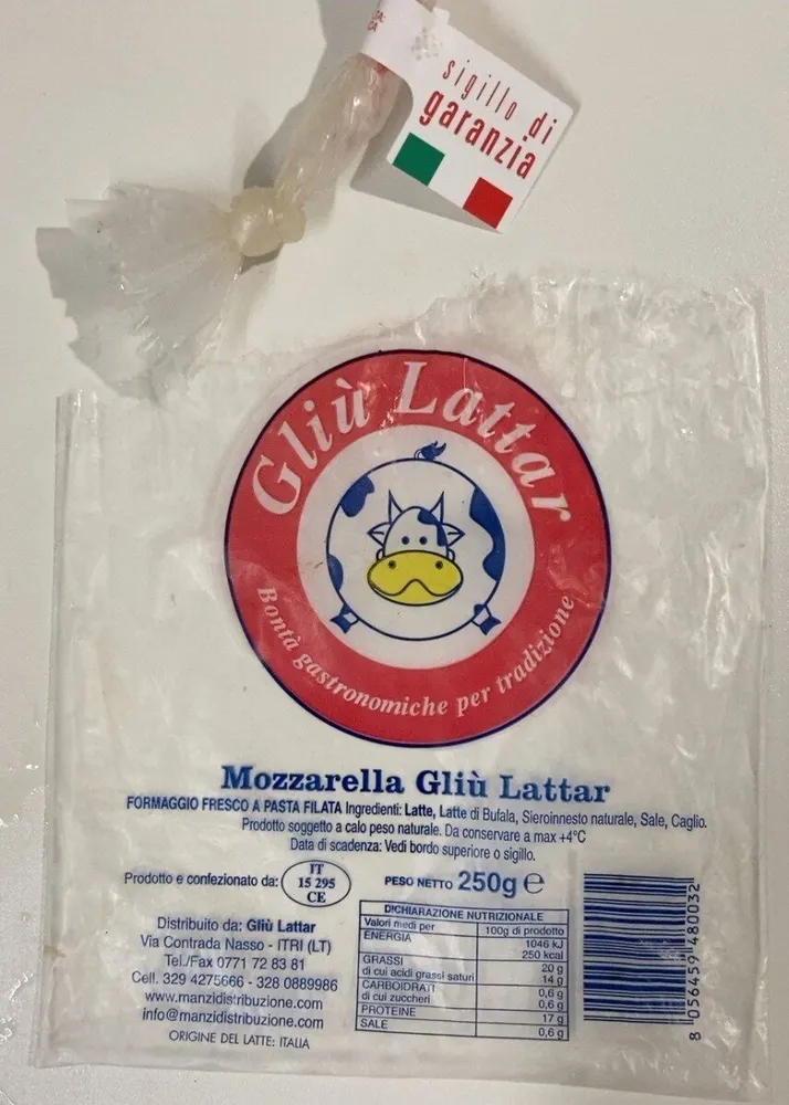 Mozzarella Gliù Lattar