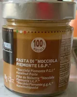 Pasta di nocciola piemonte i.g.p.