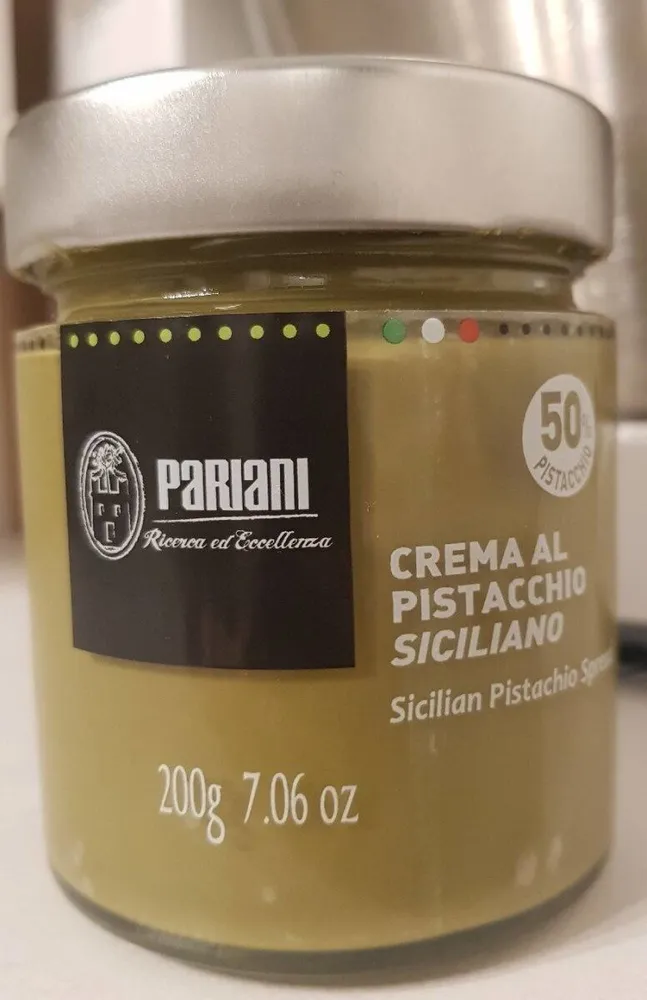 Crema al pistacchio siciliano