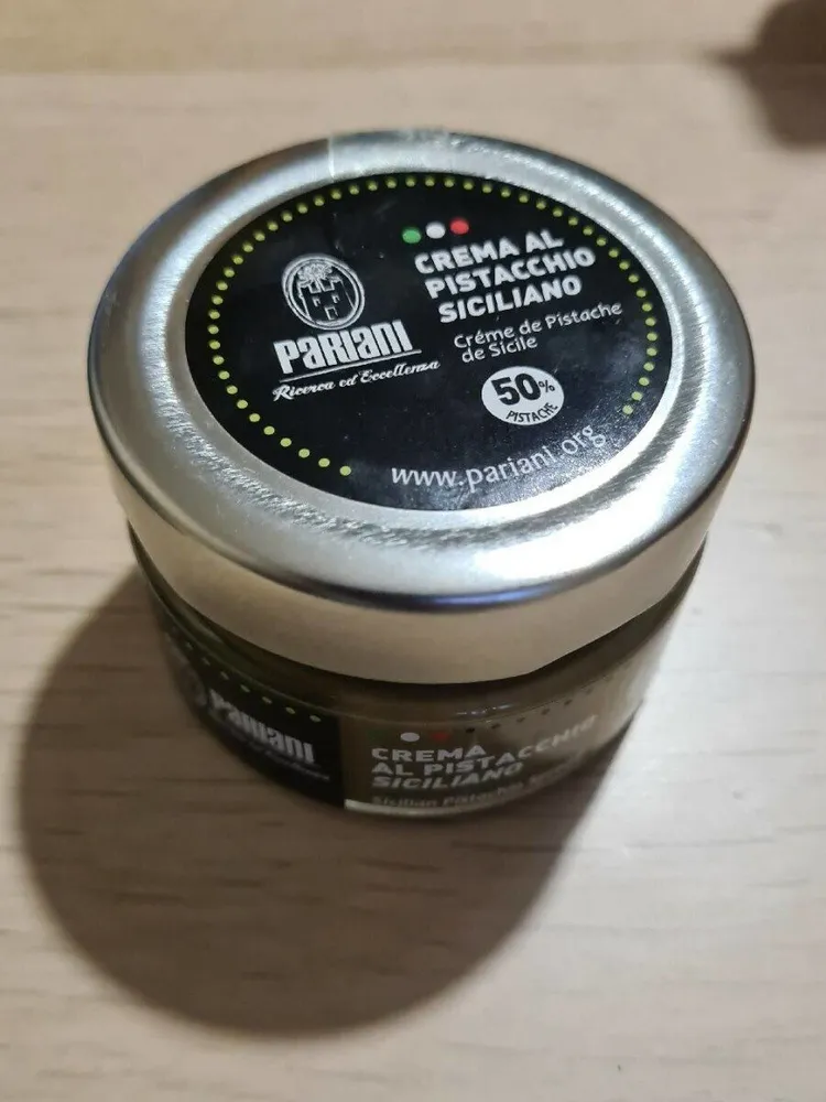 Crema al pistacchio siciliano