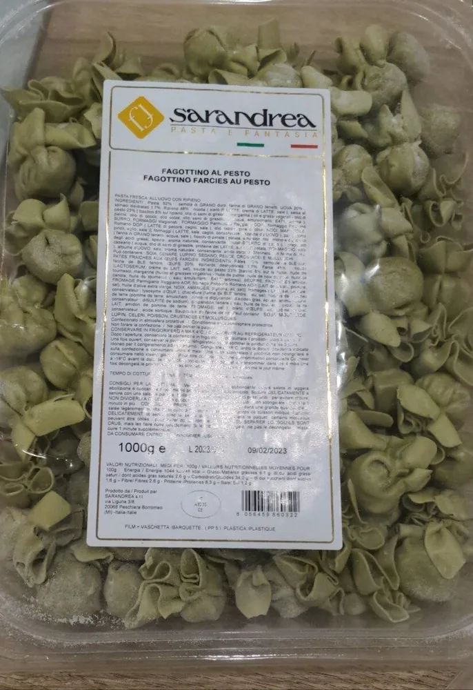 Fagottino farcies au pesto