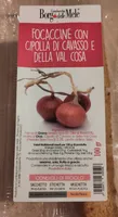 Focaccine con cipolla di Cavasso e della Val Cosa