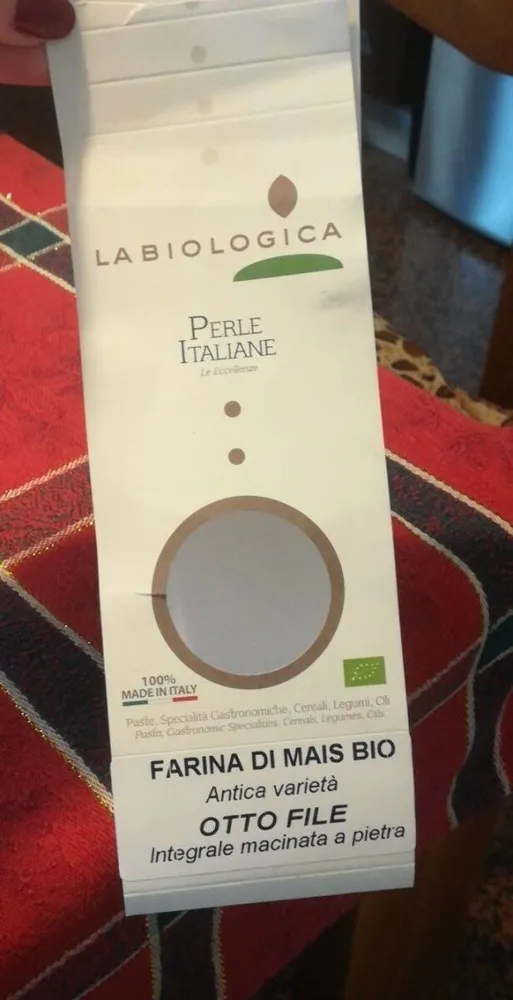 Farina di mais bio