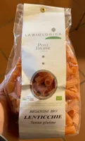 Rigatoni di farina di lenticchia