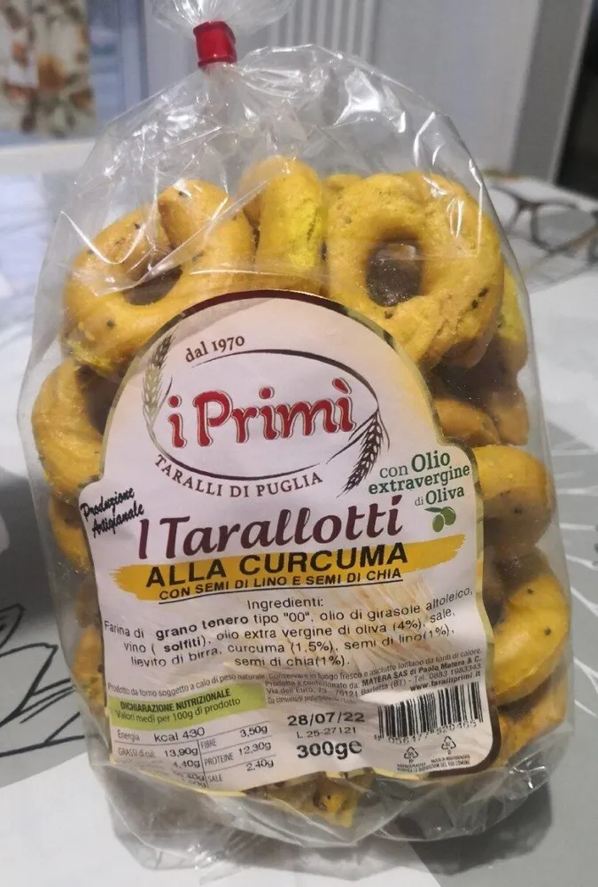 Tarallotti alla curcuma