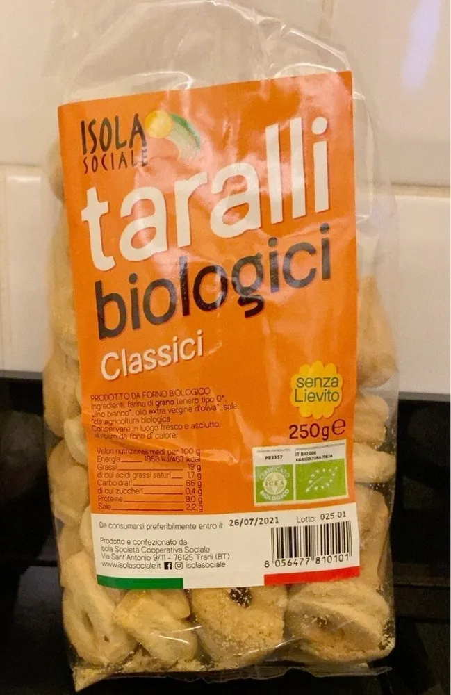 Taralli biologici