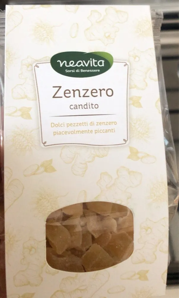 Zenzero candito