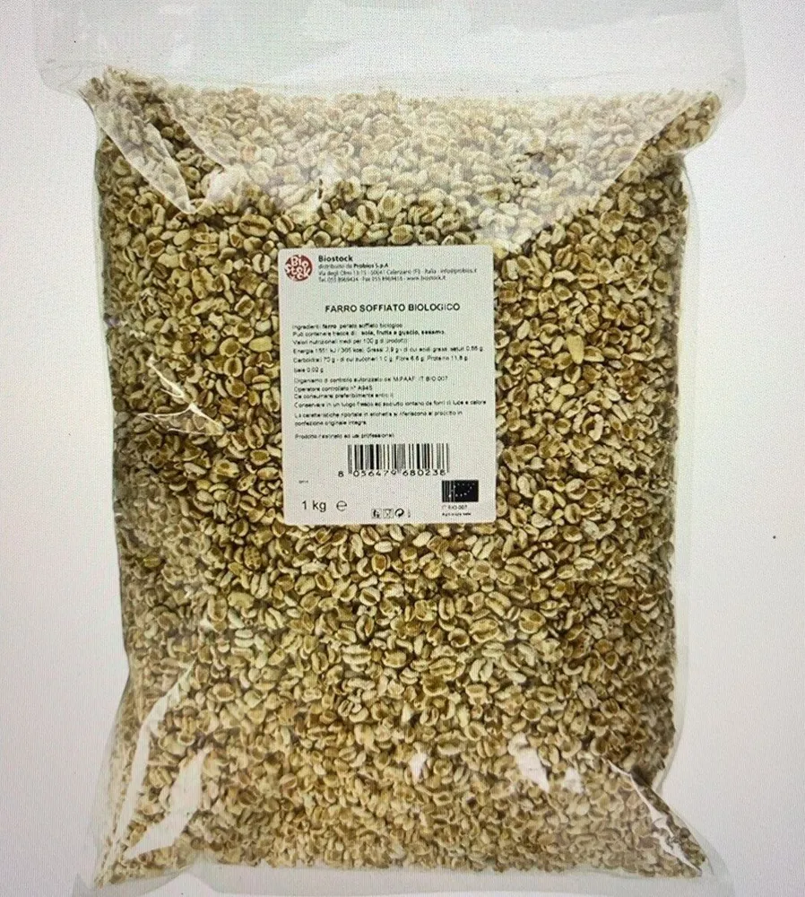 Farro soffiato italiano