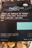 Pasta di sémola di grano duro  con cúrcuma indiana