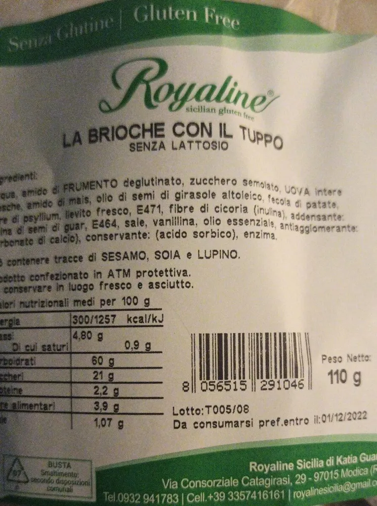 La brioche con il tuppo