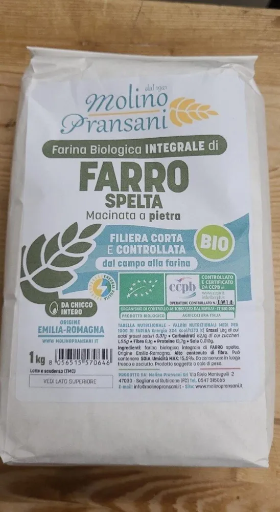 Farina di Farro integrale bio